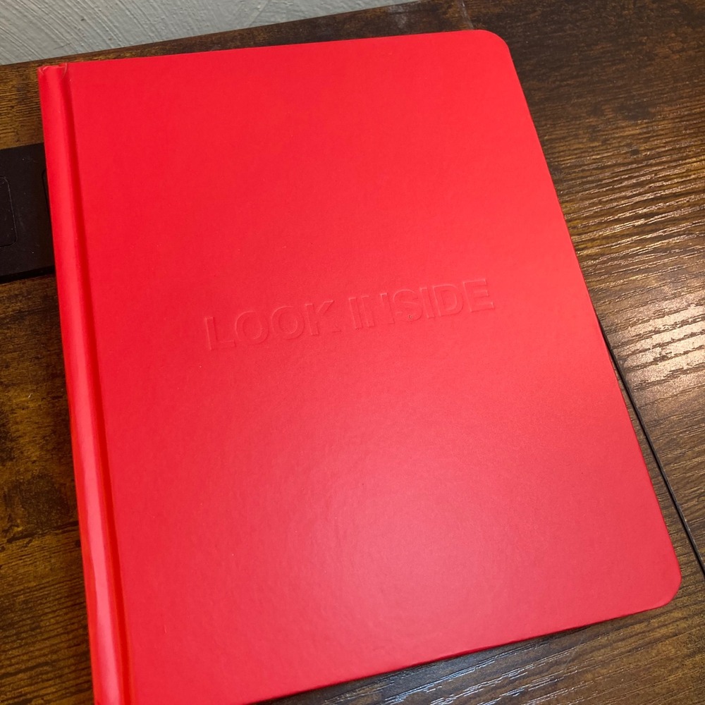 We're Not Really Strangers Guided Journal 180 Prompts Red Hardcover Reflection
